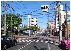 植田駅前交差点